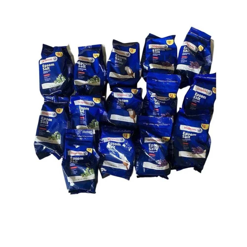 Walgreens Epsom Salt Eucalyptus Scent 1 lb All Natural Bath Soak